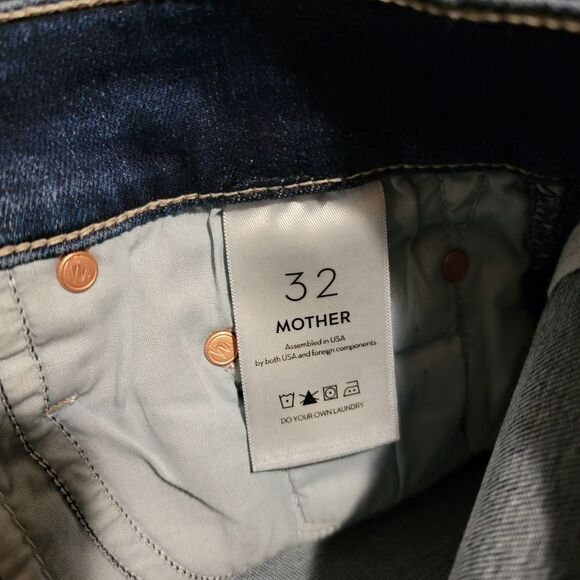 Mother High Waisted Rail Ankle Fray - Picture 5 of 13